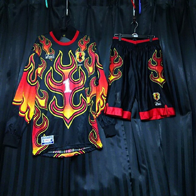 asics - サッカー 日本 代表 キーパー ユニフォーム 炎 Oの通販 by 匠