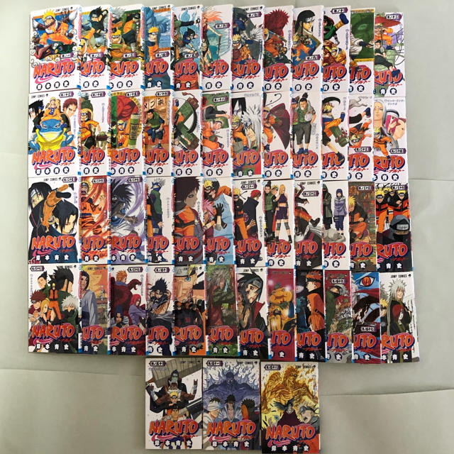 集英社 - 漫画 ナルト1〜48、50、51、58巻(51冊)の通販 by ぱっつあん