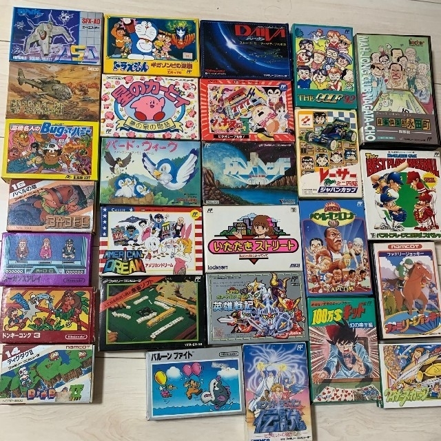 ファミリーコンピュータ - FC ファミコンソフト 27本まとめ売り 全て箱