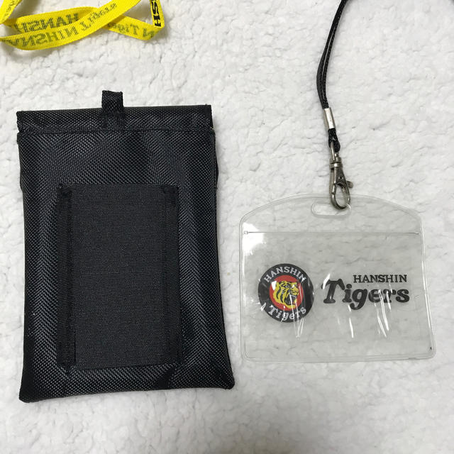 阪神タイガース チケットホルダー、ポーチ、ネームカードホルダーの3点