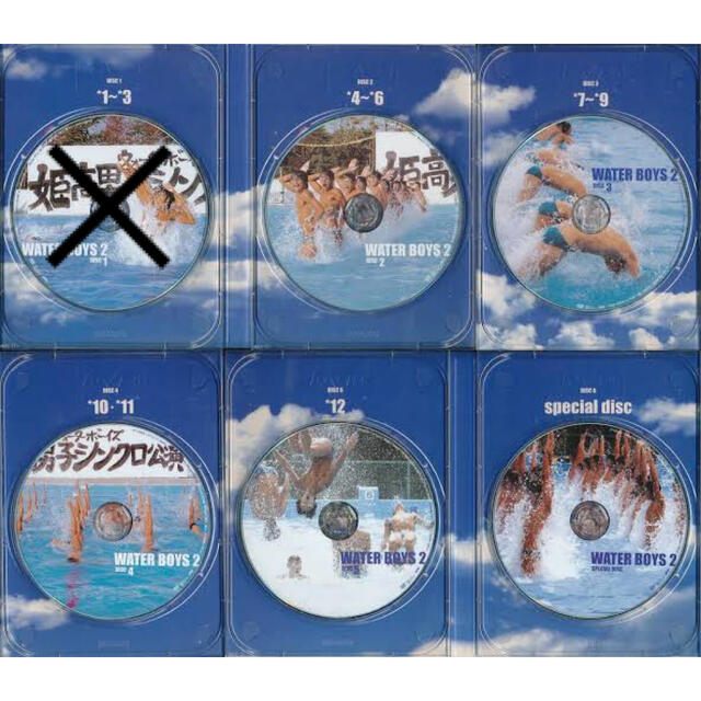 ウォーターボーイズ2 DVD-BOX DVDの通販 by にっこり☺︎必プロフ確認