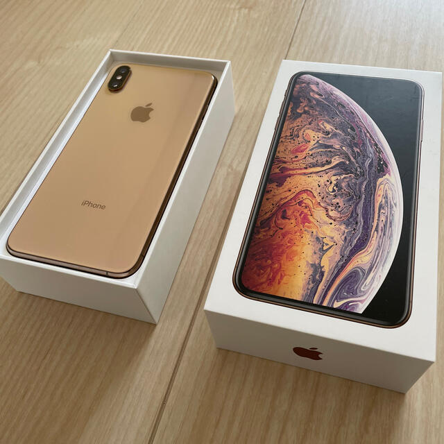 iPhone - iPhone Xs Max 本体 64GB ゴールド SIMフリーの通販 by