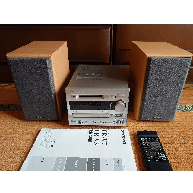 ONKYO - ONKYO FR-V3 CD/MDチューナーアンプ コンポの通販 by あきさん