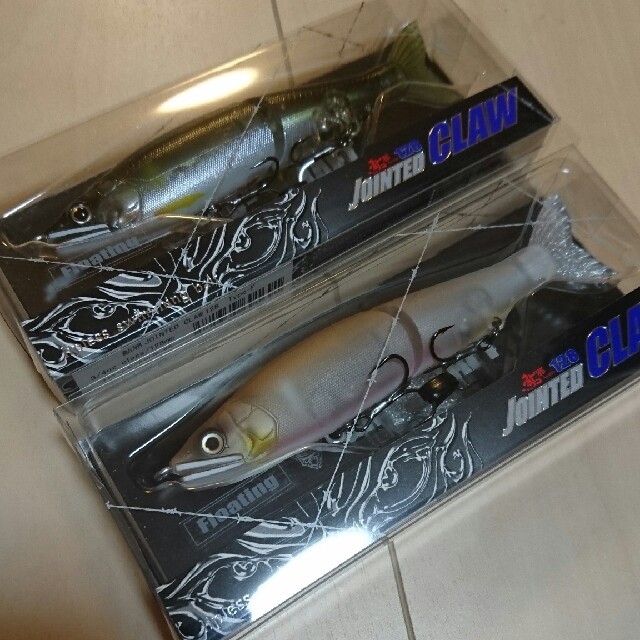 ジョインテッドクロー128 2個 スライドスイマー128 5個 フックカバー