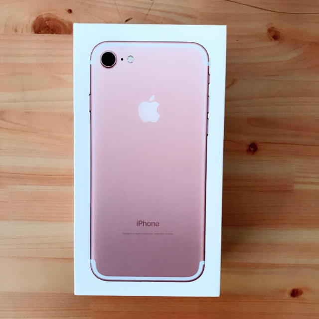 Apple iPhone 7 32GB ローズゴールド S115618522 - スマートフォン本体