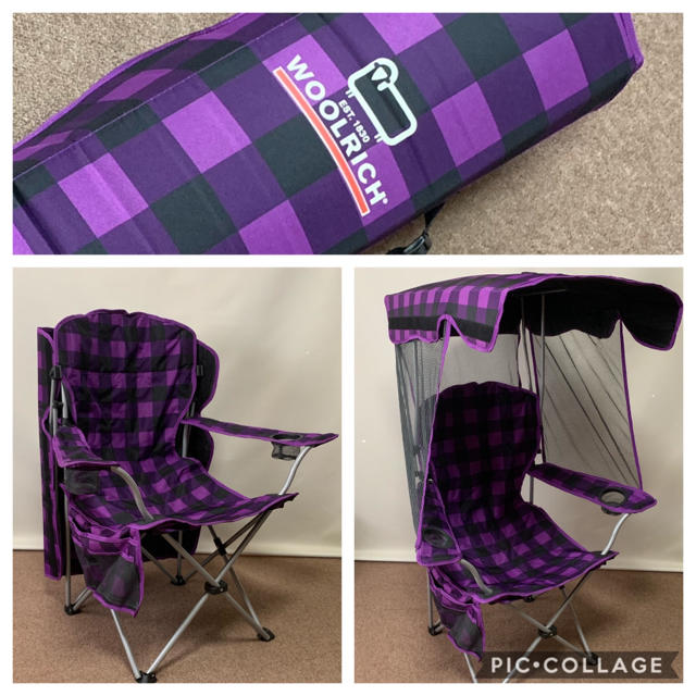 WOOLRICH - WOOLRICH サンシェード付フォールディングチェアの通販 by