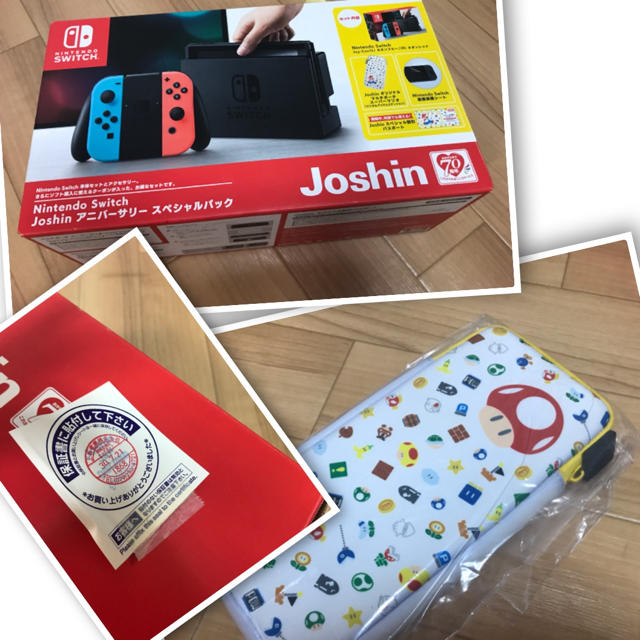 Switch本体☆超美品☆Joshin アニバーサリー スペシャルパック