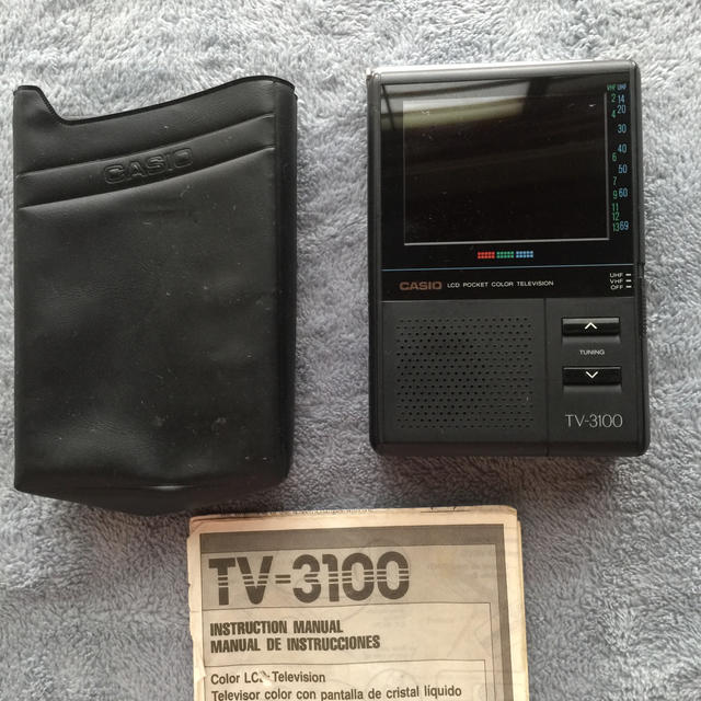 CASIO - CASIO LCD pocket color TV TV-3100の通販 by popchon's shop