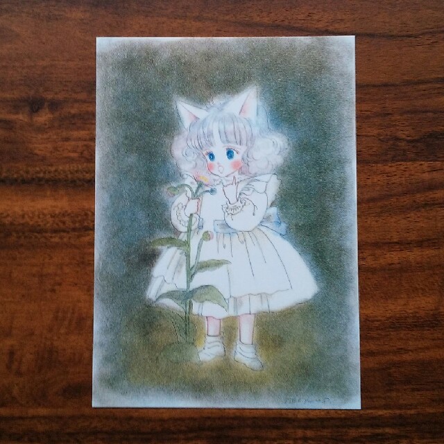 大島弓子 ポストカード 綿の国星 チビ猫 2枚セットの通販 by ゆき