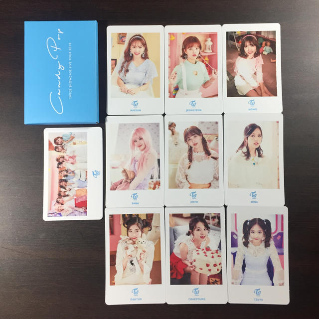 TWICE candy pop フォトカードセット トレカの通販 by のろ's shop｜ラクマ