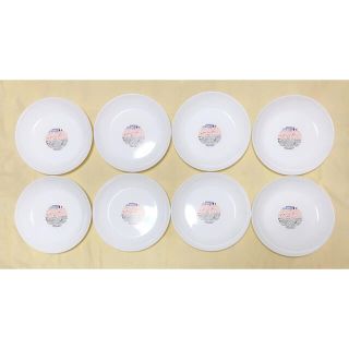 arcopalアルコパル フランス製 耐熱強化ガラス スマイルディッシュ皿8