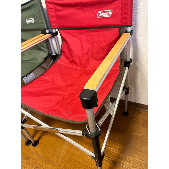 Coleman - コールマン ツーウェイキャプテンチェア レッド1脚の通販 by