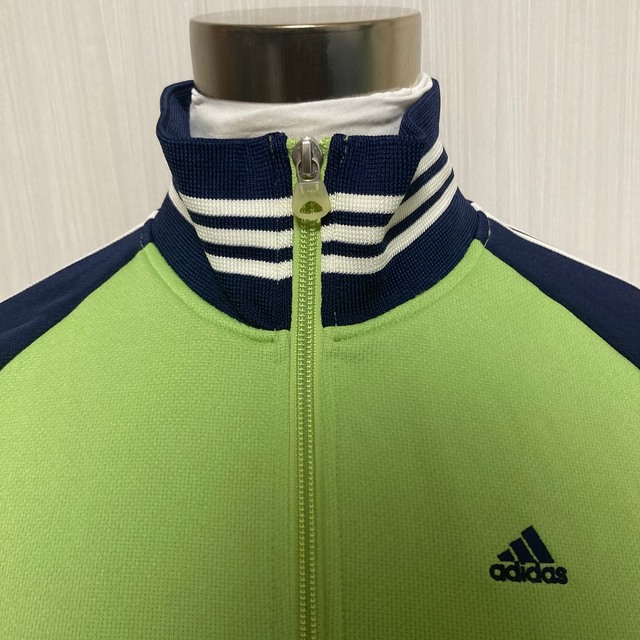 adidas - 【レア美品♪】adidas ジャージ 上 黄緑の通販 by はっさん