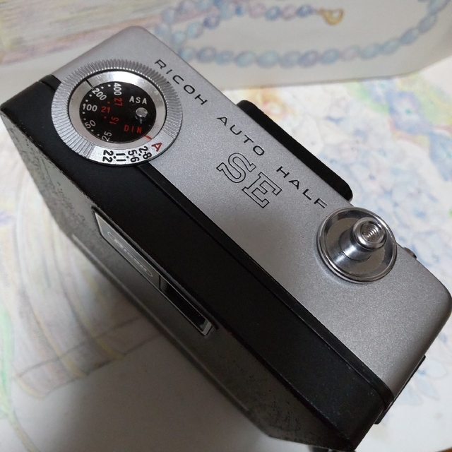 ミナ様専用露出計OK❕完動品リコーオートハーフ SE 鏡面仕上の通販