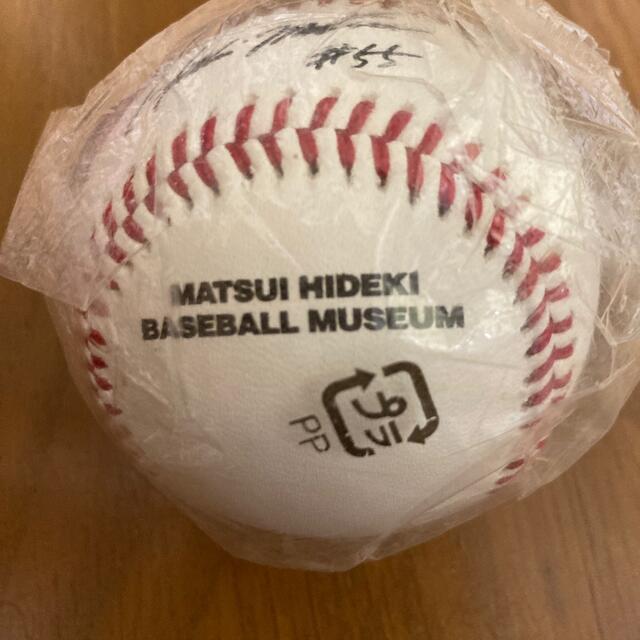 松井秀喜 松井秀喜ベースボールミュージアム サインボールの通販 by