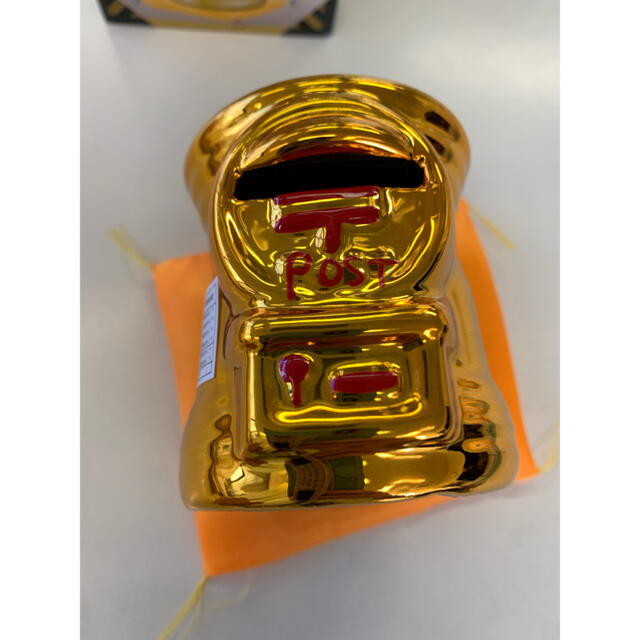新品！金 ゴールド郵便ポスト貯金箱 箱付きの通販 by ※一部発送休止中