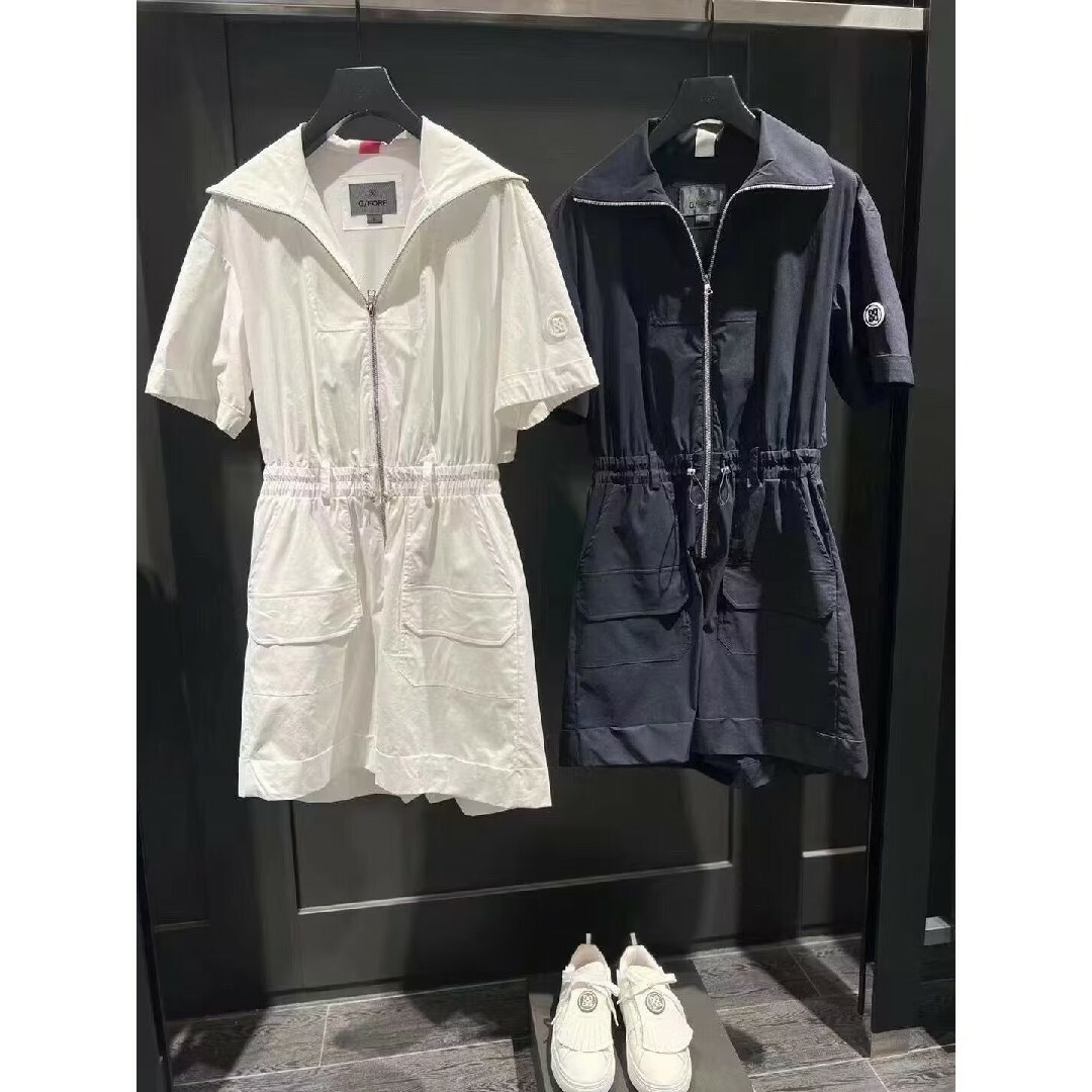 ジーフォア ゴルフ ウェア レディース ワンピース 半袖 ジーフォアG