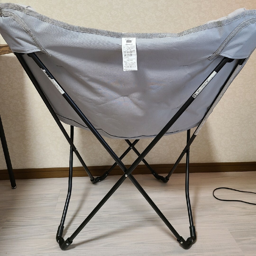 ニトリ - ニトリ バタフライチェア グレーの通販 by marron's shop