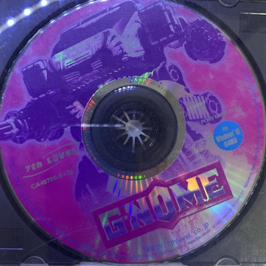 Windws 95日本語版 G.NOME NASCAR DOOM Windws 95日本語版 レトロゲーム