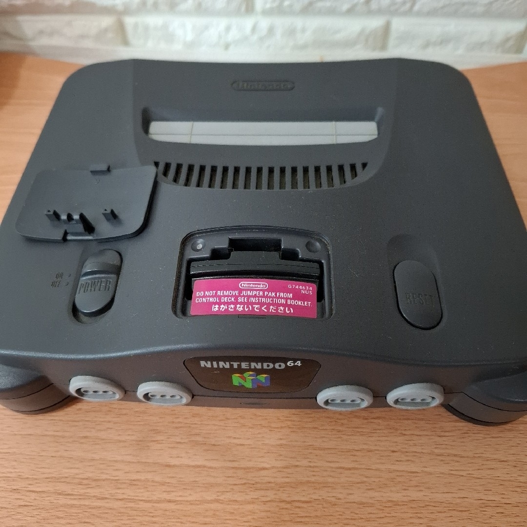 NINTENDO 64 - NINTENDO64 本体 ゲーム5本付き ※本体ソフト動作確認