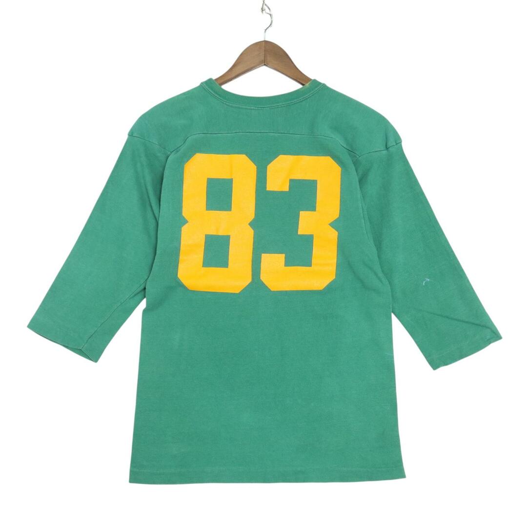 Champion - 70年代 USA製 Champion チャンピオン フットボールTシャツ