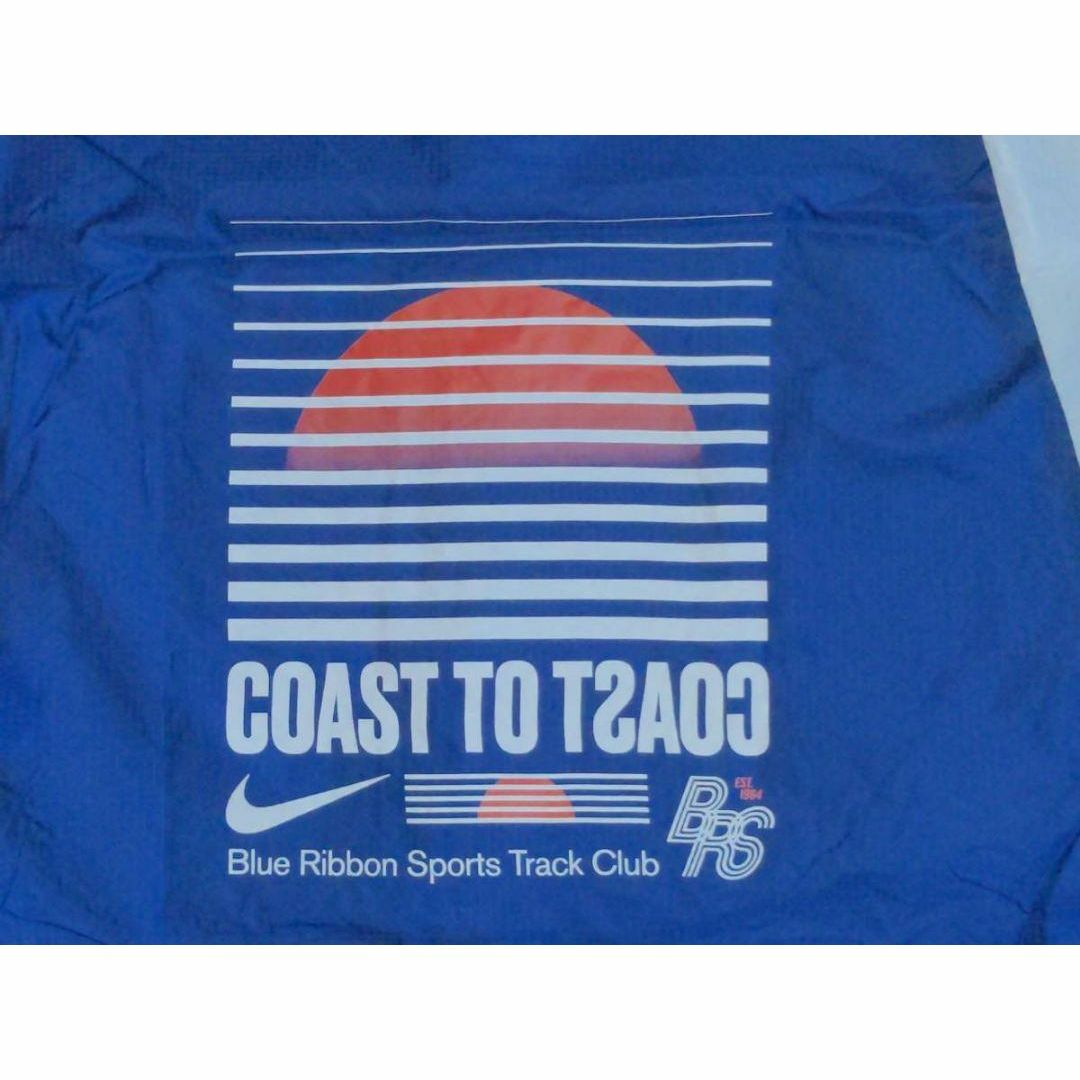 NIKE - 残少 L ナイキ BRS ランニング ジャケット パーカー ブルー