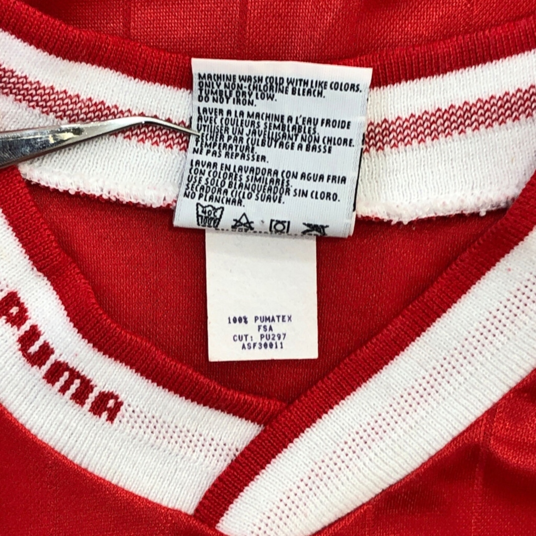 PUMA - 90年代 USA製 PUMA プーマ サッカー ユニフォーム ゲームシャツ