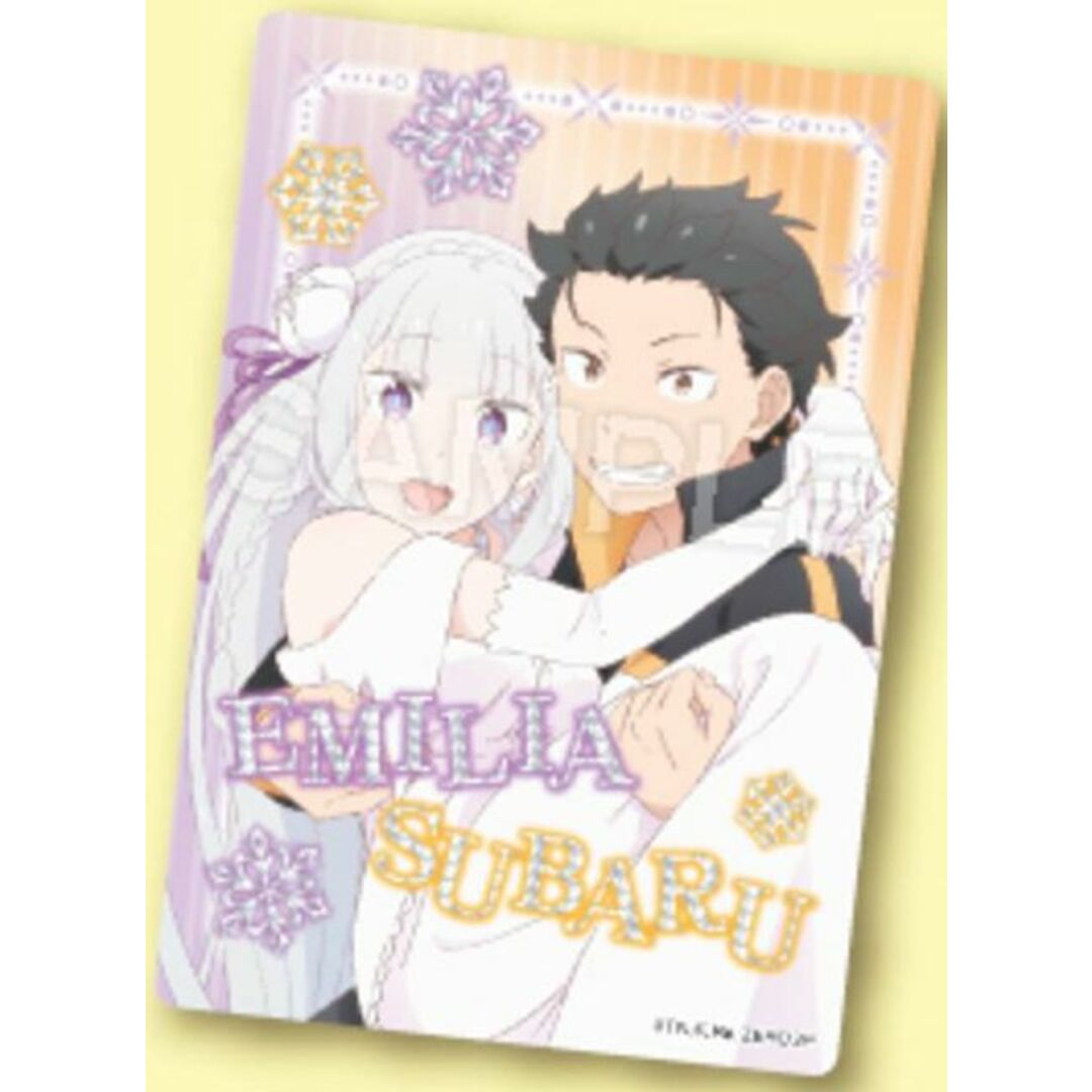 箔押し]エミリア＆ナツキ・スバル (SR スーパーレア)】Re:ゼロから