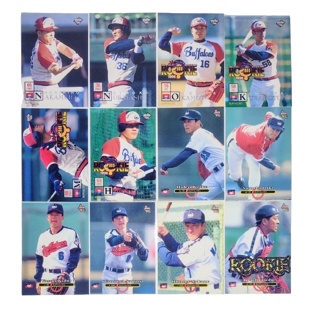 オリックス・バファローズ - ベースボールカード プロ野球 近鉄