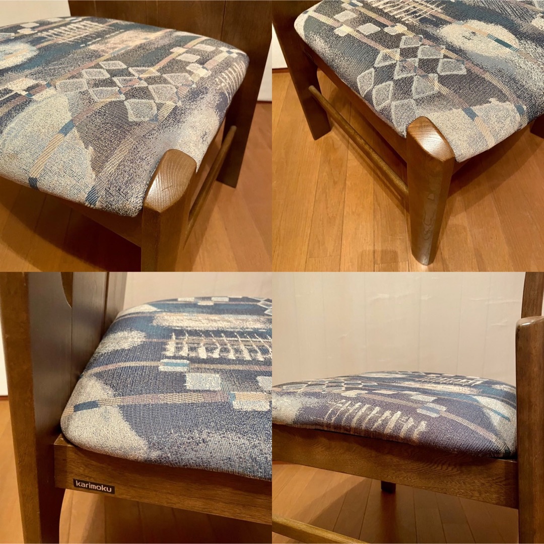 カリモク家具 - 【karimoku】食堂椅子CT6255TP(2001年生産)No.4の通販