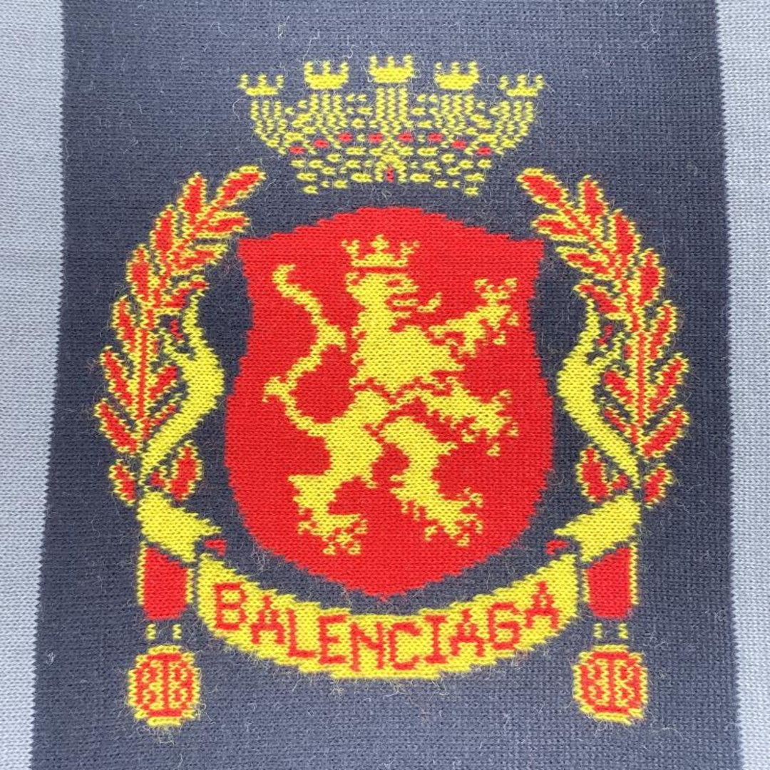 BALENCIAGA - 【中古】BALENCIAGA × ADIDAS サッカースカーフ ブラック