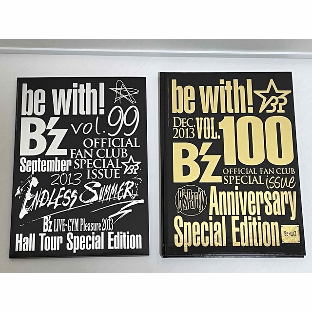 B'z - 【B'z】ファンクラブ会報誌 99と100 セットの通販 by