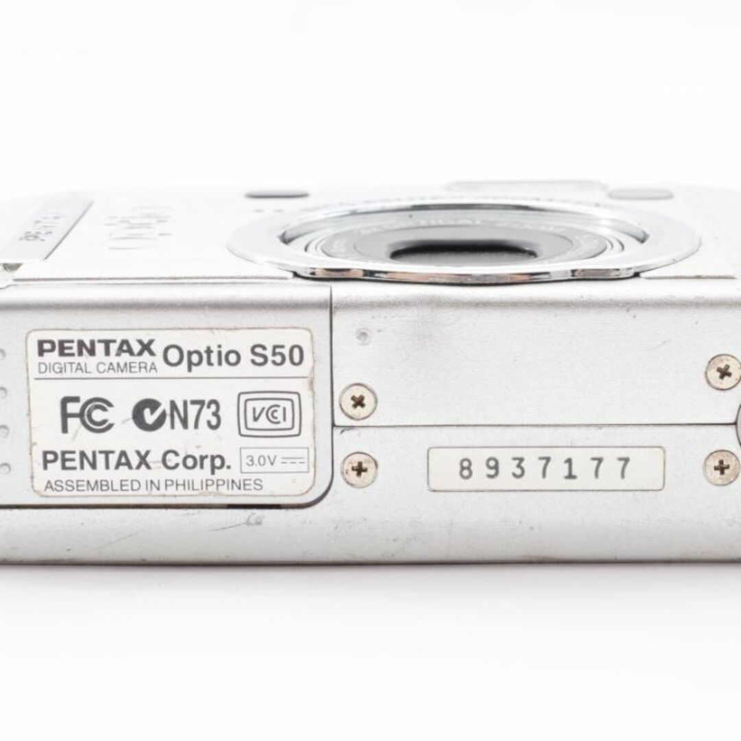 PENTAX - 【C3291】PENTAX Optio S50 デジタルカメラの通販 by