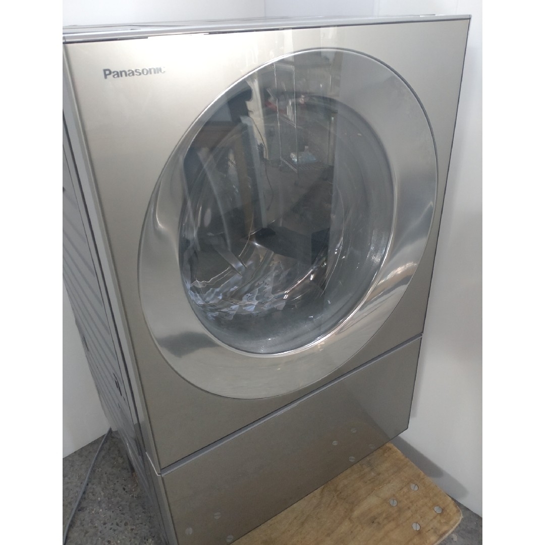 Panasonic - ななめドラム ドラム式洗濯機 人気のプレミアムシルバー
