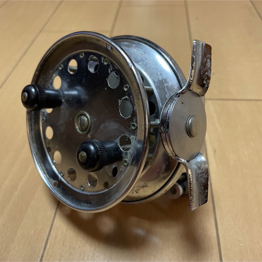 OLYMPIC - オリムピック 植野精工 NEW100㎜快速型！オールドリール！の