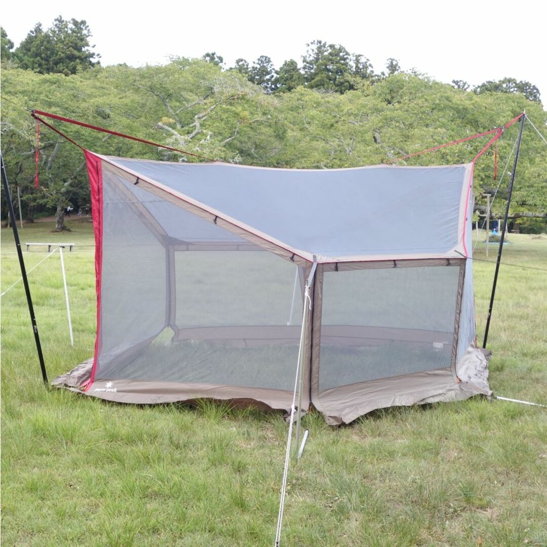 Snow Peak - 極美品 廃盤 スノーピーク snowpeak タープスクリーン