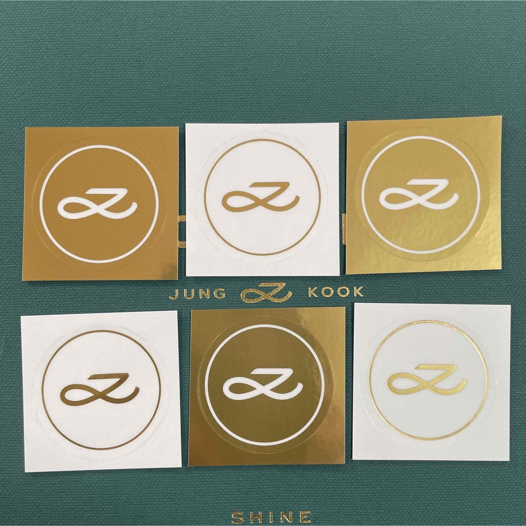 防弾少年団(BTS) - bts jungkook golden ステッカー 6枚 ジョングク