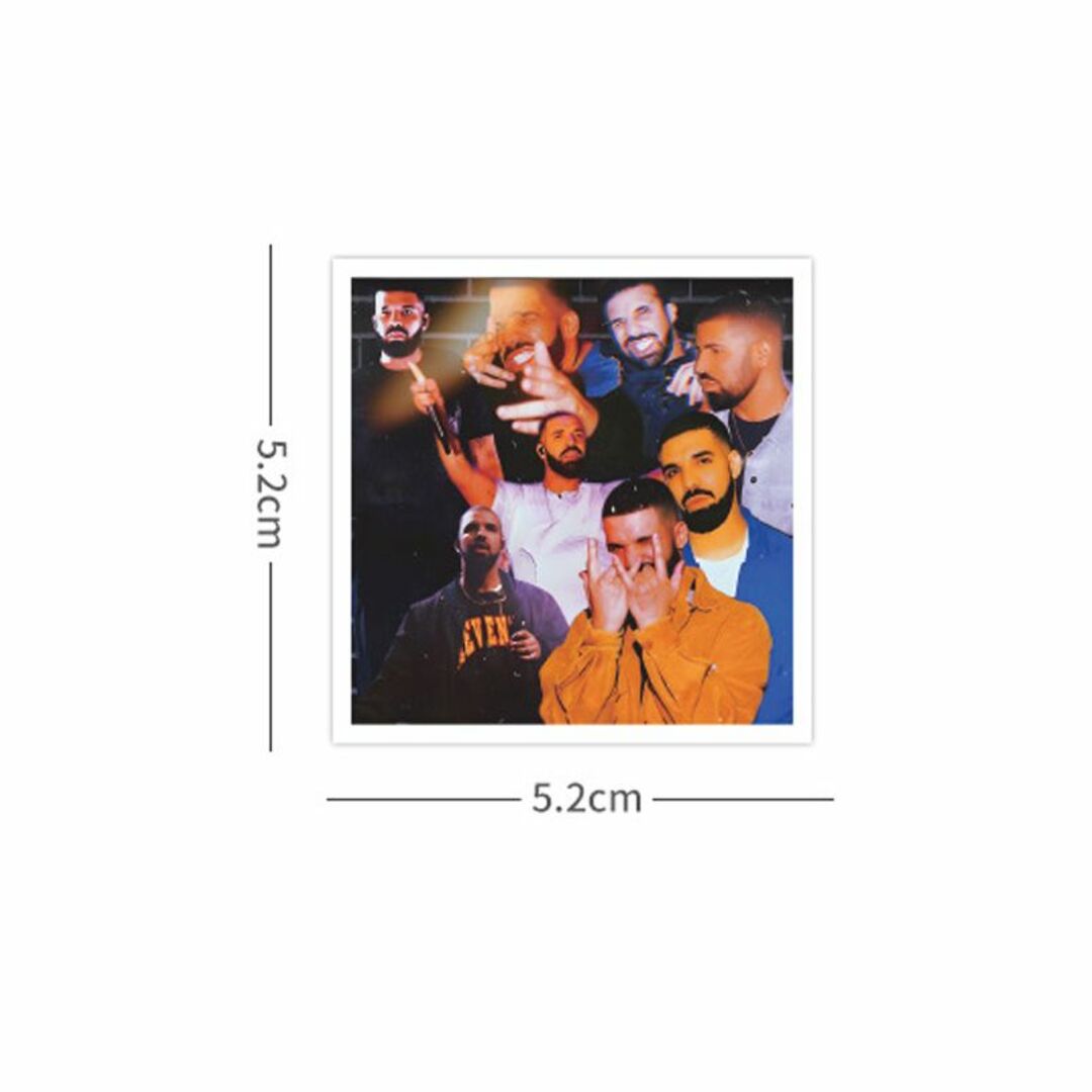 DRAKE ドレイク ステッカー 60枚セット PVC 防水 シール ラッパーの