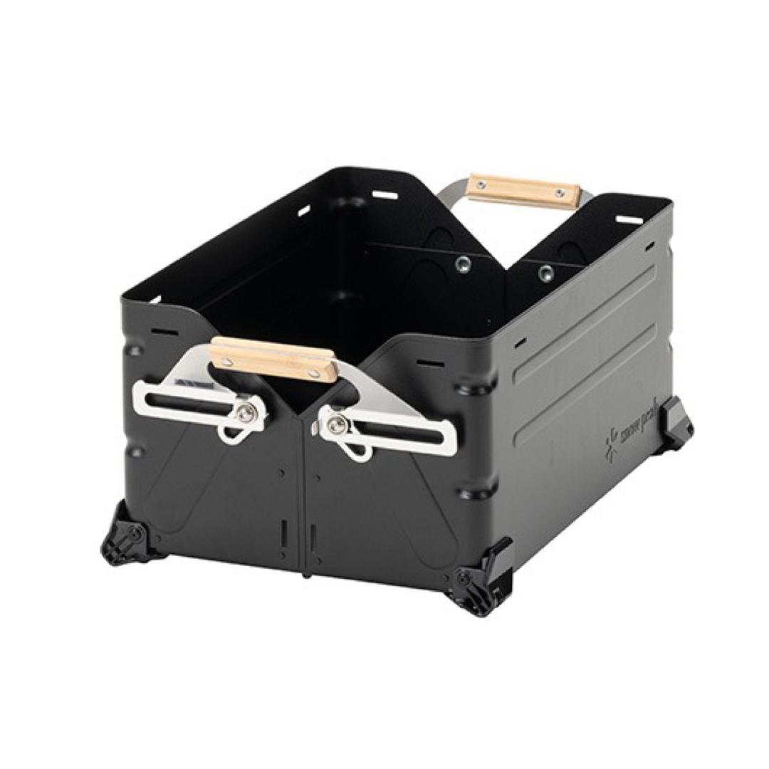 Snow Peak - 新品未開封 スノーピーク シェルフコンテナ25 ブラック 黒