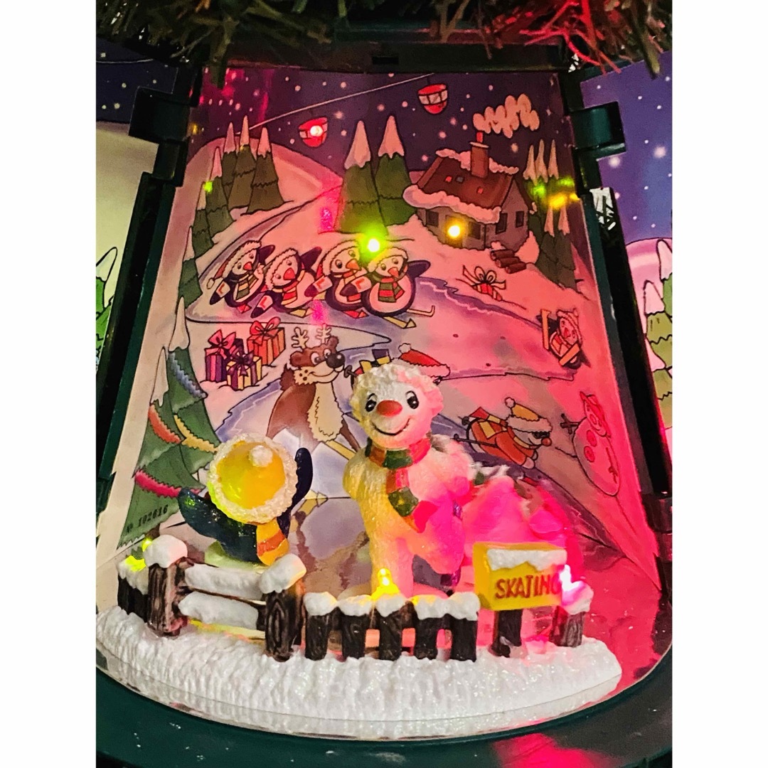 希少 】自動開閉型 人感センサー&クリスマスソング付き クリスマス