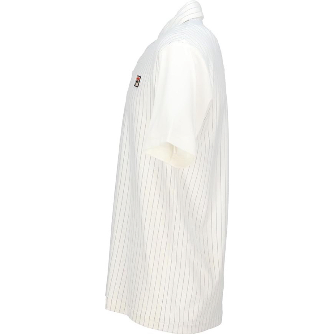 FILA - FILA フィラ テニスウェア 半袖ゲームポロシャツ VM5628白