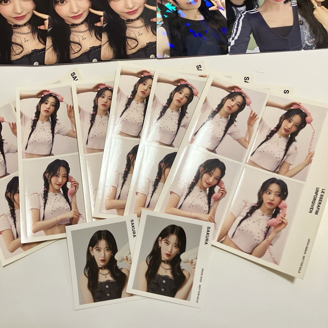 LE SSERAFIM - LESSERAFIM FEARLESS サクラ トレカ おまとめセットの