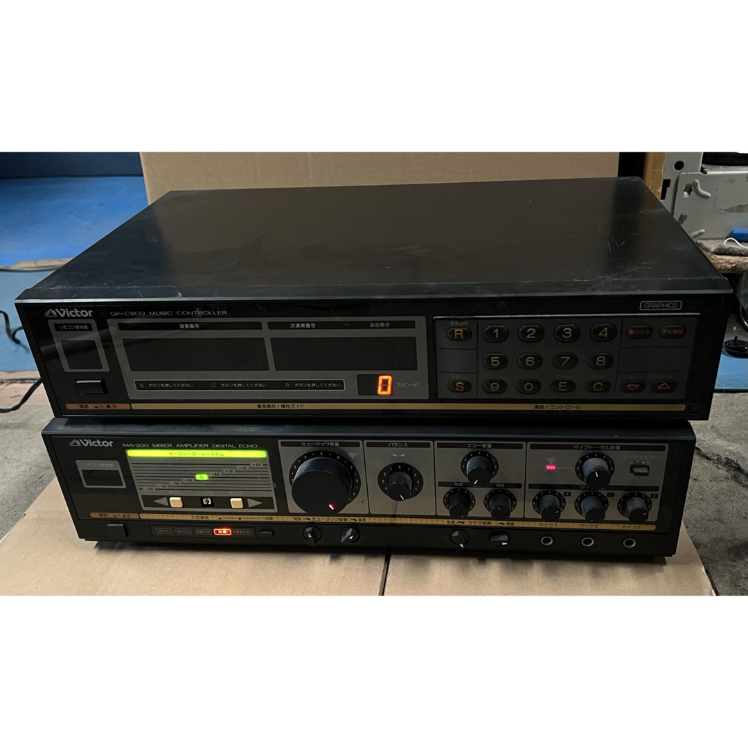 Victor MA-200 ミキサーアンプ &GK-C800 音楽コントローラーの通販 by