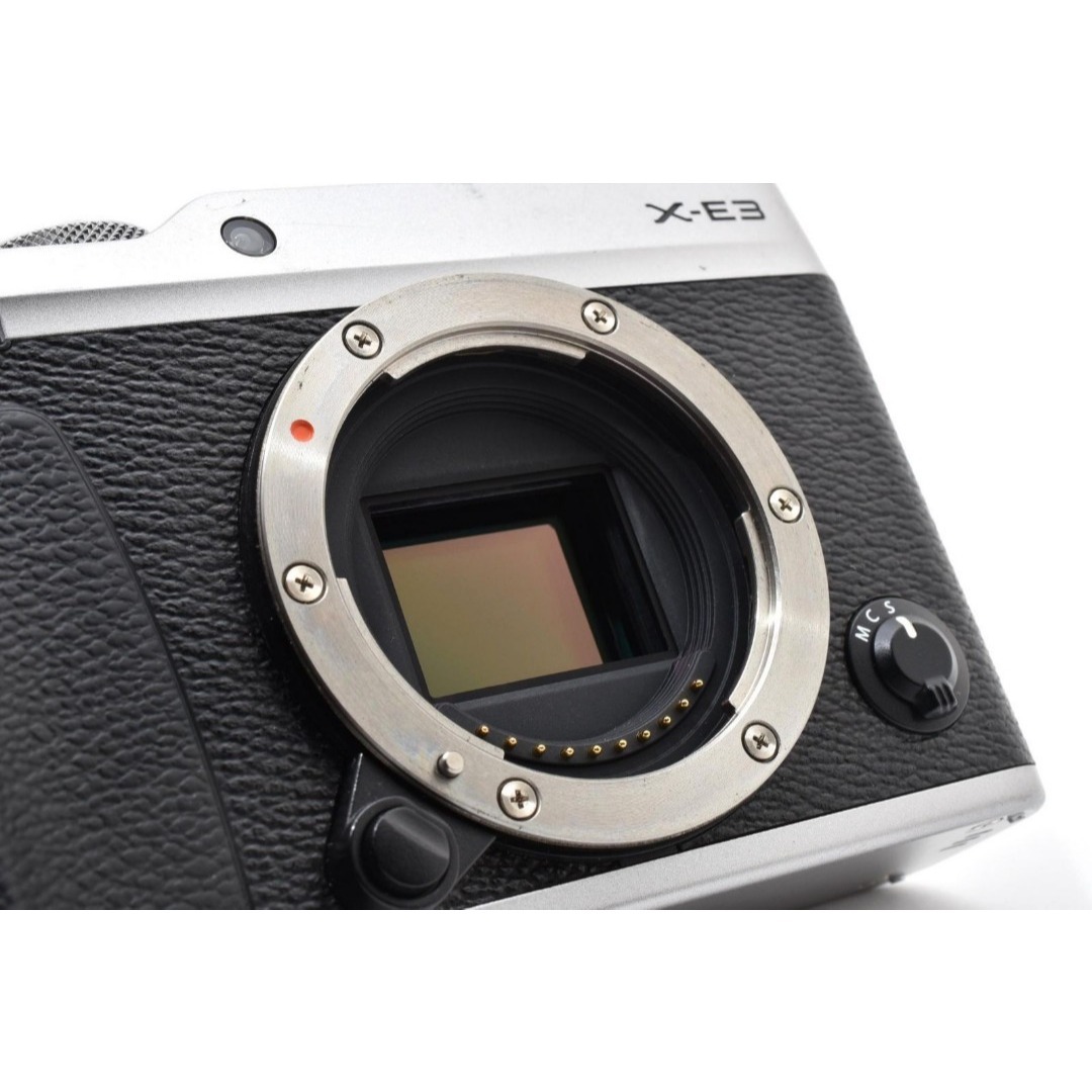 シャッター回数2回！□美品□ FUJIFILM X-E3 シルバー X-E3-Sの通販 by