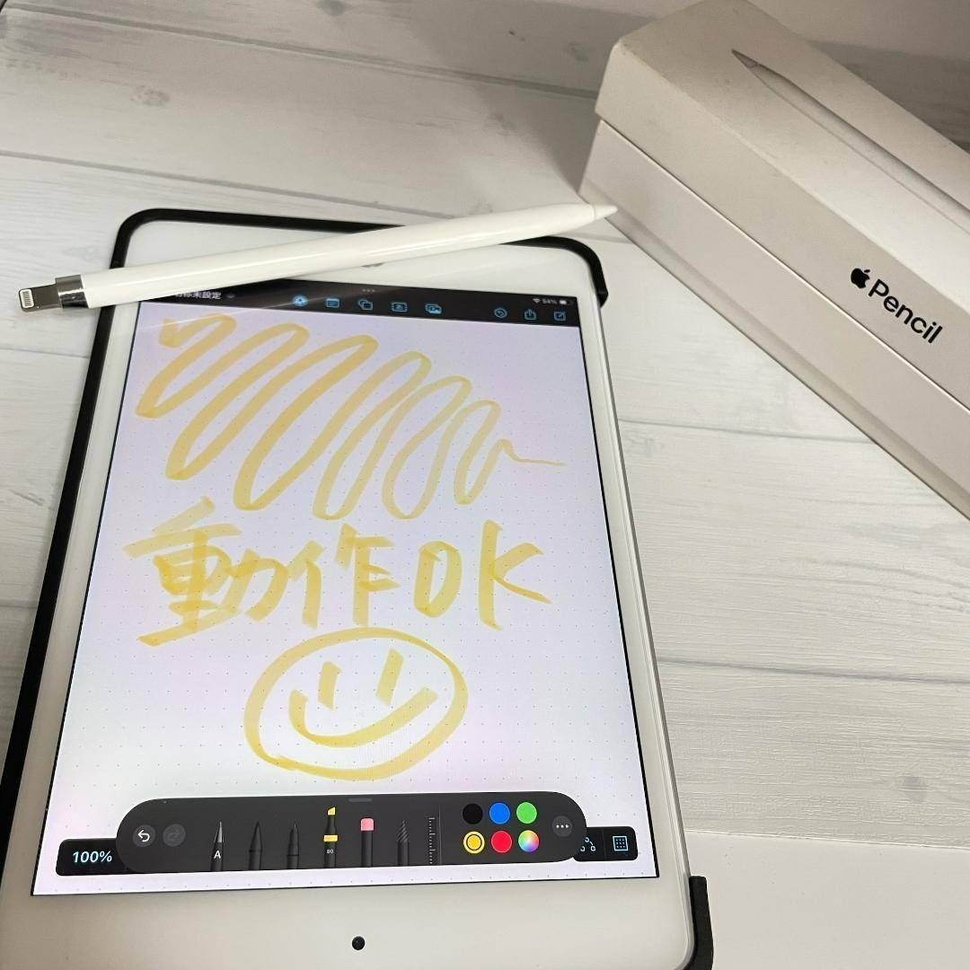 Apple - 動作確認済み！【美品】Apple Pencil 第一世代 本体＋アダプタ