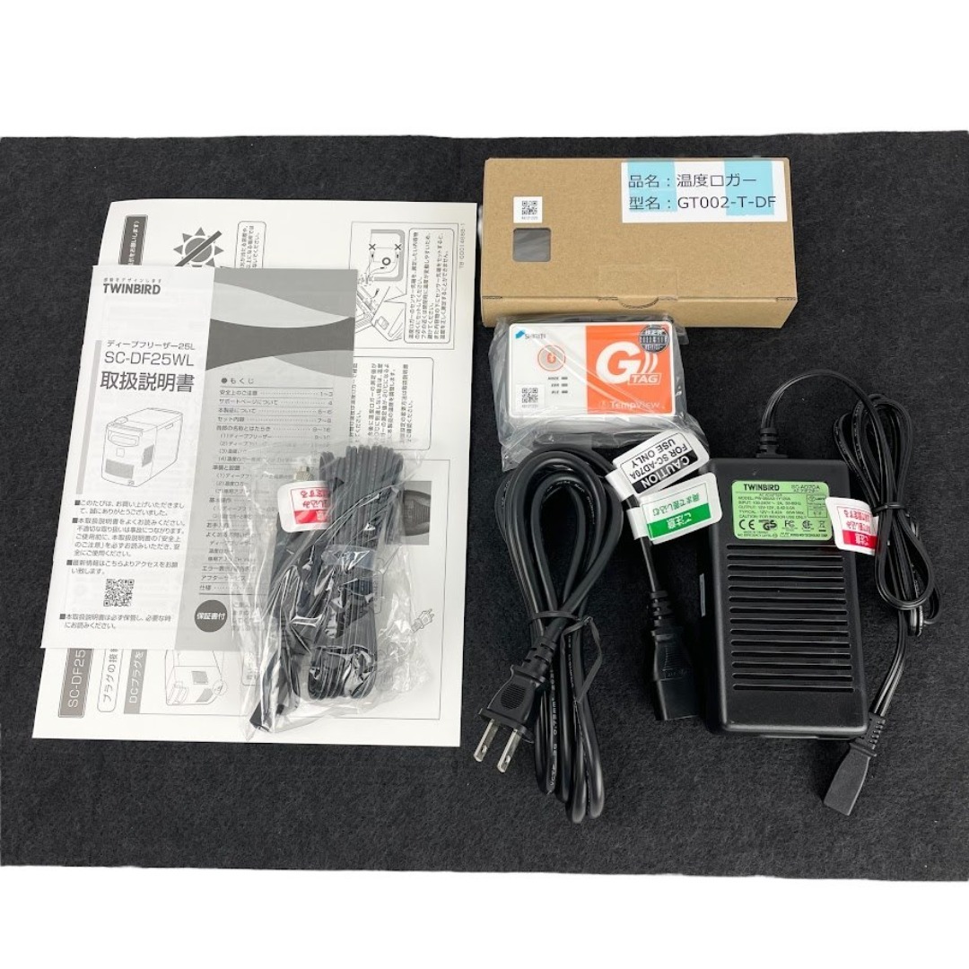 TWINBIRD - 未使用○TWINBIRD○ポータブル冷凍冷蔵庫 DEEP FREEZER 25L
