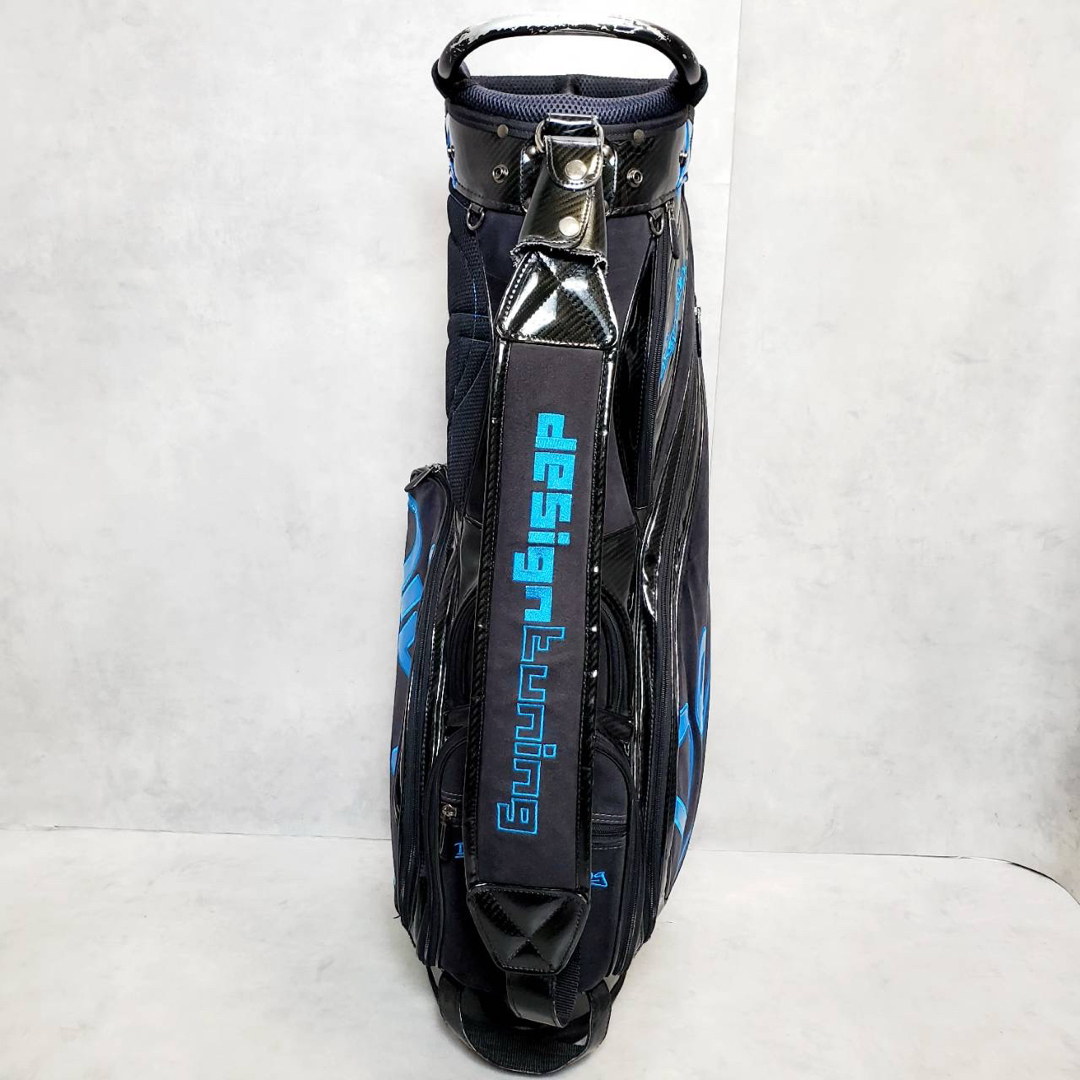 フード未使用】デザインチューニング スタンド式 キャディバッグ