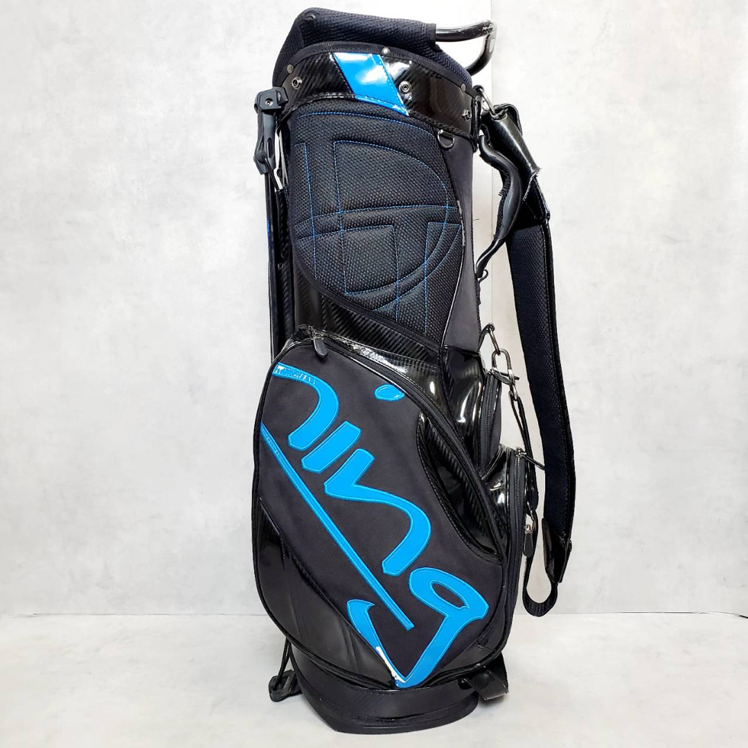 フード未使用】デザインチューニング スタンド式 キャディバッグ