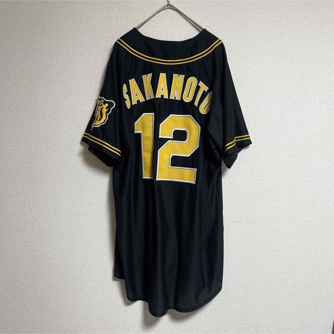 MIZUNO - 阪神タイガース 坂本誠志郎 12 旧ビジター レプリカ