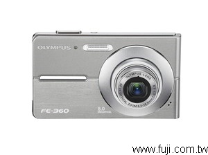 840畫素OLYMPUSFE-360 數位相機規格.圖片.介紹.相關網頁V26